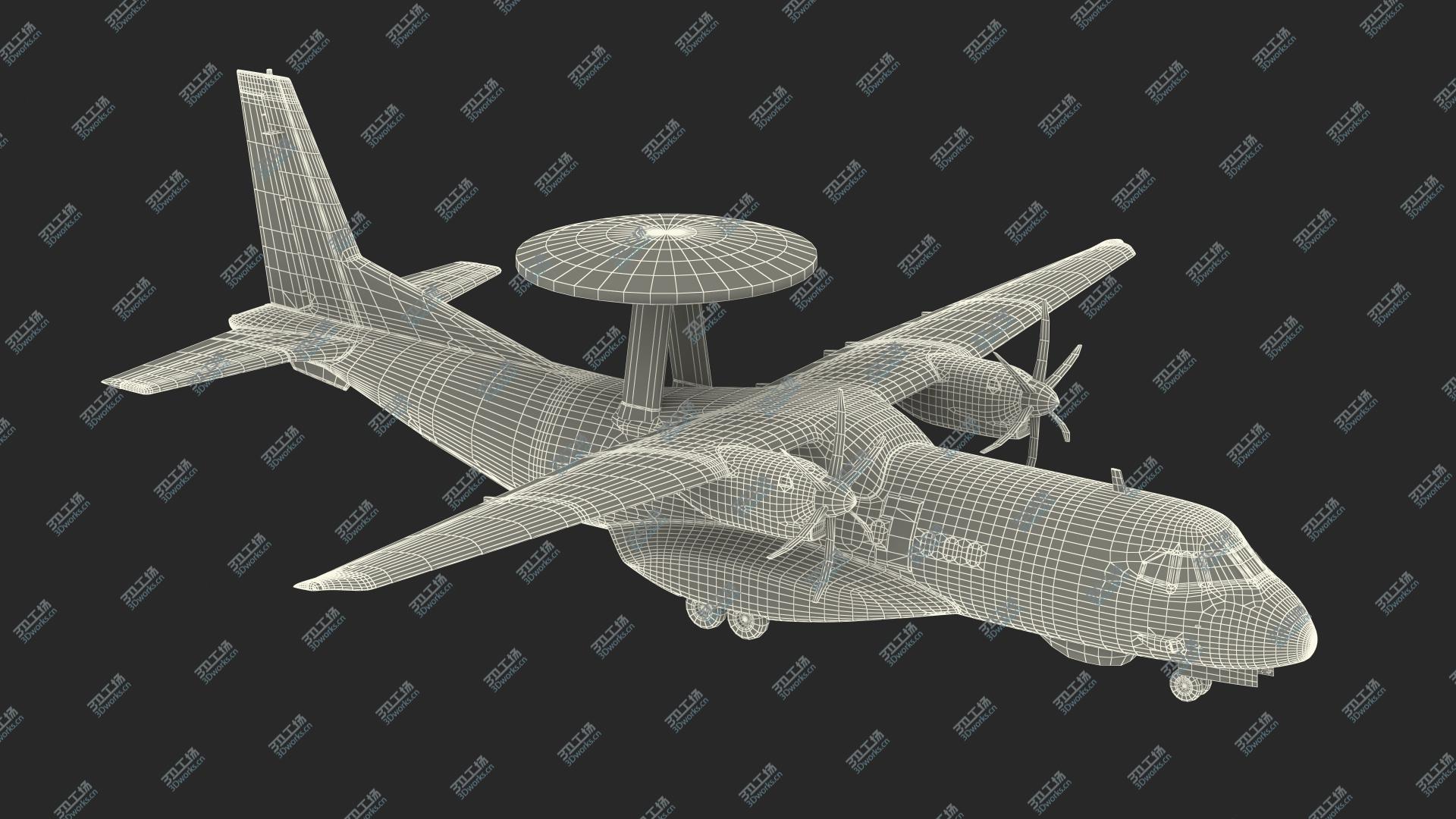 images/goods_img/20210313/Airbus C295 Airborne Early Warning and Control Aircraft 3D model/4.jpg